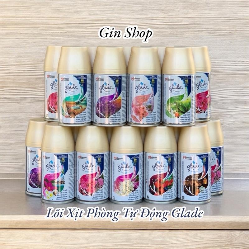Chai Lõi Thay Thế Cho Máy Xịt Thơm Phòng Tự Động Glade 252ml Tinh Dầu Thơm Phòng - Dầu Thơm Phòng