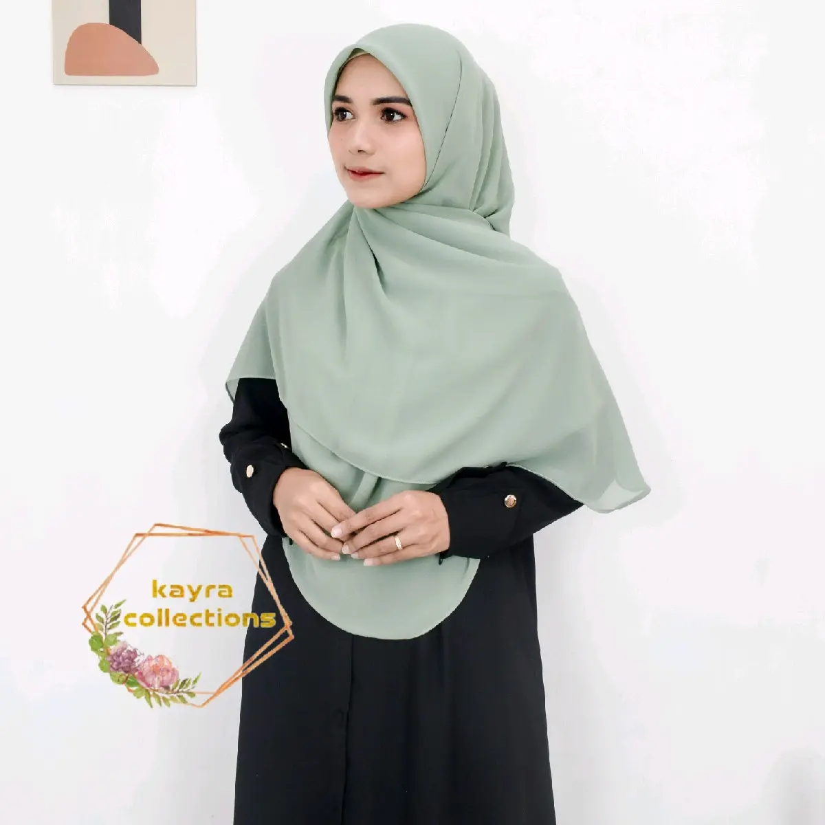 segiempat oval 120x120 ceruti babydoll premium ceruty jilbab square  santai  muslim  kerudung  nyaman  syari  Segi Empat mewah