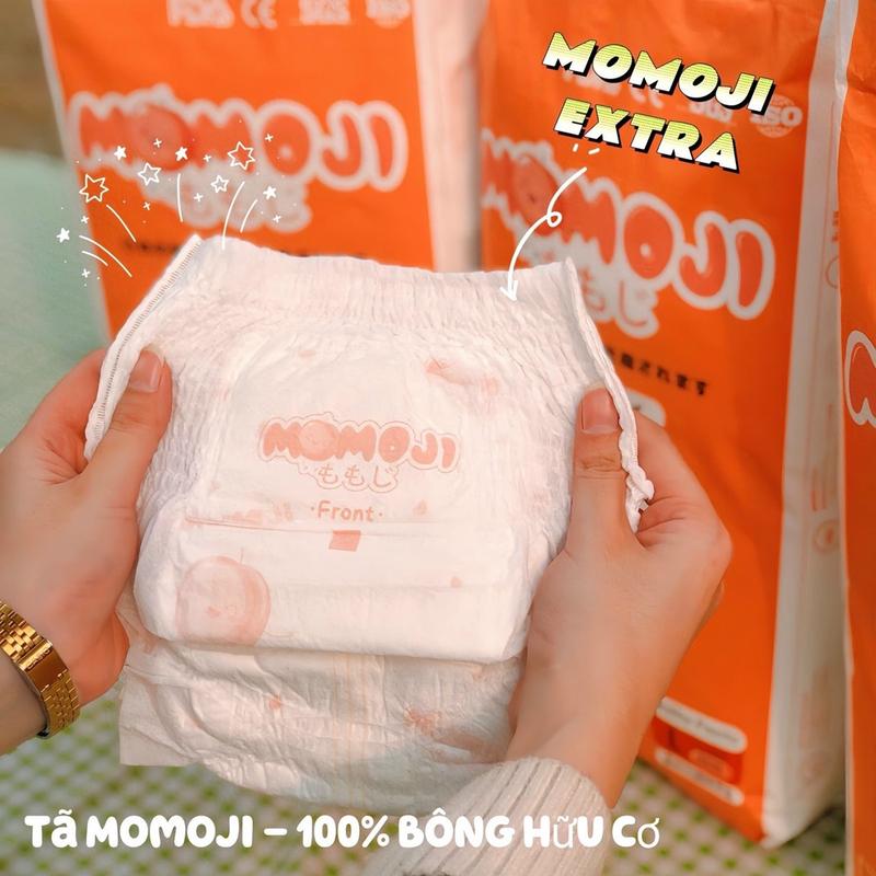 Combo 3 Tã quần Momoji Extra Nhật Bản, thoáng khí, thoát ẩm tốt giúp da bé sơ sinh khô thoáng dài lâu Cho Bé 3