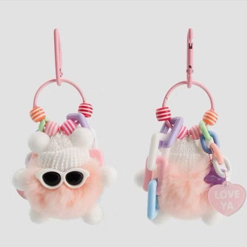  Búp Bê Quái Vật Bánh Nướng SEA YADOU Mặt Dây Chuyền Nhỏ Móc Chìa Khóa Tự Làm Mặt Dây Chuyền Túi Xách Búp Bê Nhồi Bông Đồ Trang Trí Treo Dễ Thương 