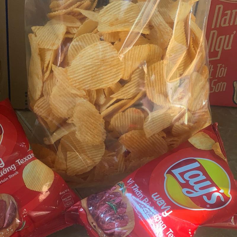 0,5kg bim khoai tây lays vị thăn bò nướng