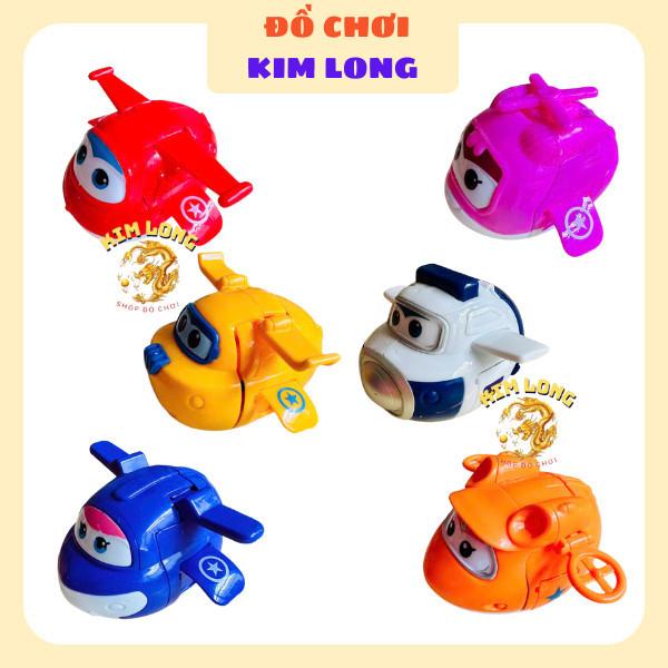 Đồ chơi mô hình Đội bay siêu đẳng Super Win Robot biến hình máy bay 4 NHÂN VẬT QUÀ TẶNG CHO BÉ ẢNH THẬT 8