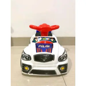 Mainan Mobil Tunggang Mainan Mobil Polisi sl200 Bisa Dinaiki Set Hadiah Cowok Cewek Beraneka warna Plastik