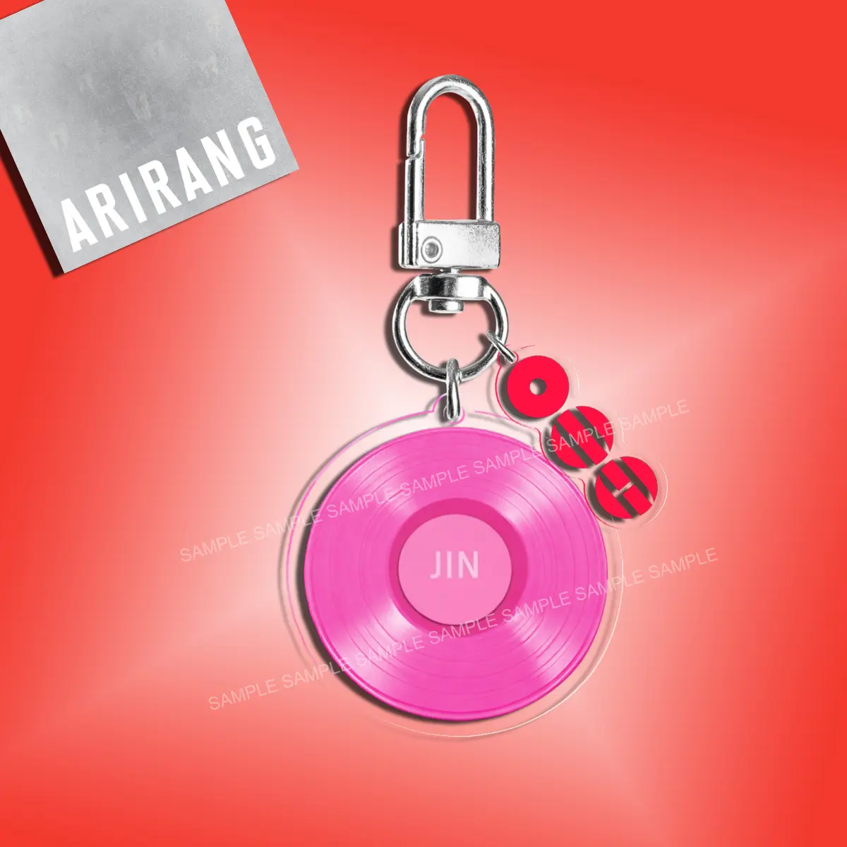 2026 Kpop BTS World Tour Keychain ARIRANG Album Acrylic JUNGKOOK