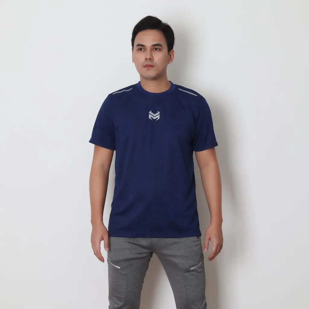 Monexo - Baju Kaos Olahraga Lari Running Gym Fitness Sepeda Senam Quick Dry Fit T-Shirt Sport Active pria mn02