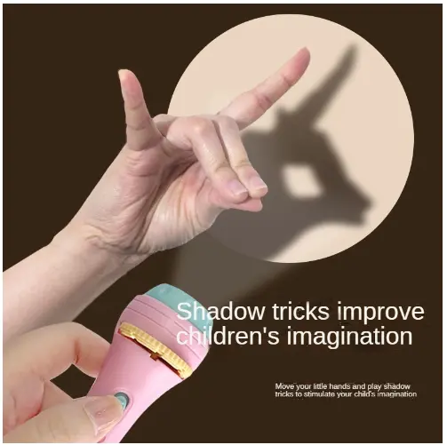 【TS168】【2025 NEW】Senter Proyektor Karakter Hewan Fun Flashlight / Mainan Proyektor Dengan 3 Piringan Gambar Mainan Edukasi Plastik 5