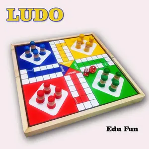 Papan permainan Ludo solusi permainan anak tanpa hp