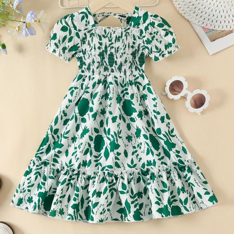 Product Introduction of Váy Trẻ Em, Hàng Mới Về Mùa Hè, Mỏng, Phong Cách Phương Tây Ngọt Ngào Váy Hoa Công Chúa, Dành Cho Bé Gái, Làm Bằng Voan 7