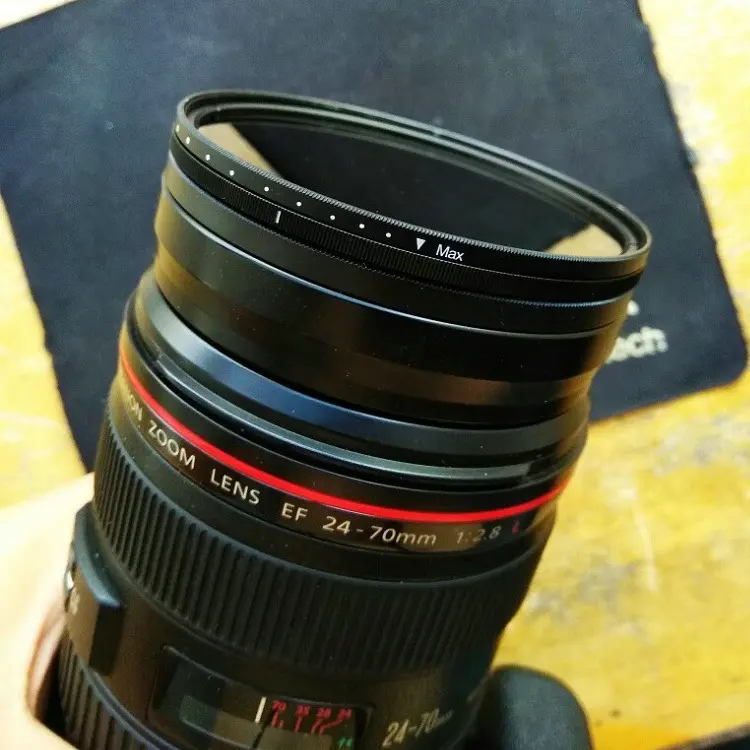 Filter Cuely ND Fader ND2-400 Variable Neutral Density Filter Untuk Canon Nikon Sony Camera Lens 49MM 52MM 58MM 1