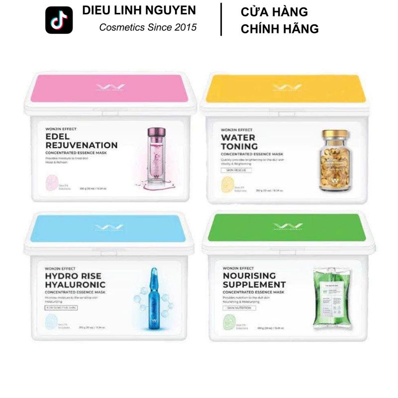 Product Introduction of [Công ty] Mặt nạ Wonjin Effect Daily Hàn Quốc 350g hộp 30 miếng 0