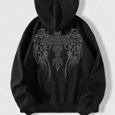 Faded glory skull hoodie best sale