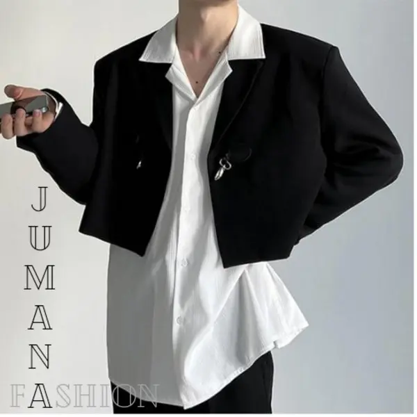 CROPPED BLAZER PRIA | BLAZER PRIA SETENGAH BADAN | BLAZER PRIA MODEL TERBARU