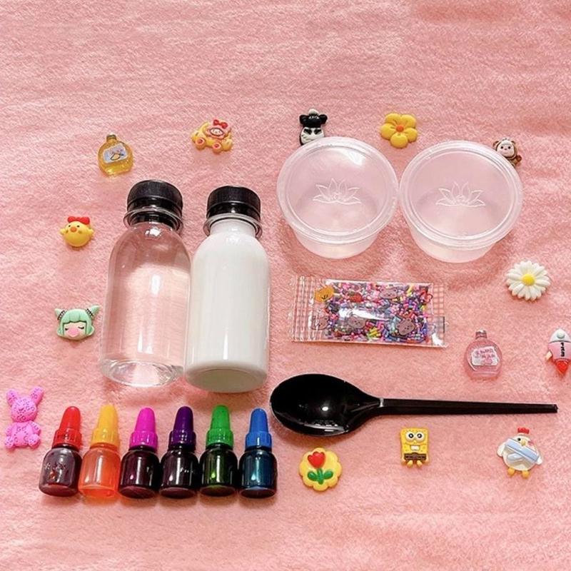 Bộ Kit 9 Món Làm Slime Vui Nhộn Sáng Tạo Đồ Chơi Chai