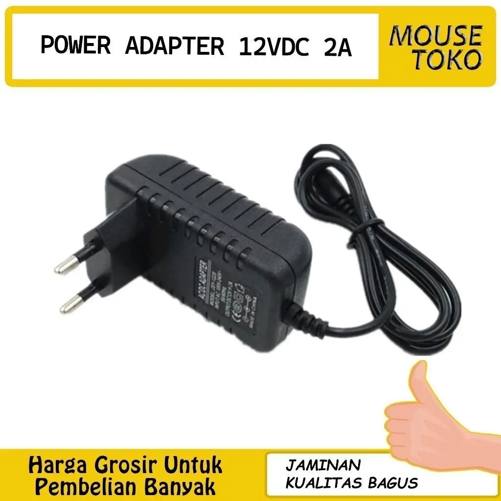 Adaptor 12V 2A / Adaptor 12 Volt 2 Ampere / Adaptor CCTV / Adaptor Power Supply