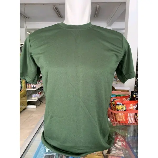 KAOS PDH DRIFIT TNI, kaos DRYFIT polos, KAoS PDH TNI, KAOS DALAMAN Pria, BAJU Pendek Pria, Baju PDH