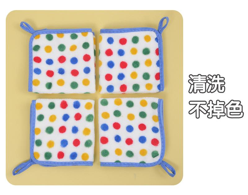 Product Introduction of Vải lông cừu san hô chấm bi, quần áo dày dặn, gia dụng, siêu thấm nước Khăn lau để Bàn và rửa bát đĩa, lý tưởng Dây Treo Lau Tay, Tiện Lợi Cực Kỳ 11