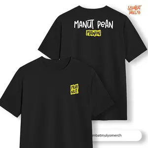 Sambat Mulyo Kaos Premium Manut Pean Mawon 100% Cotton Combed 24s Free Sticker & Ziplock Limited