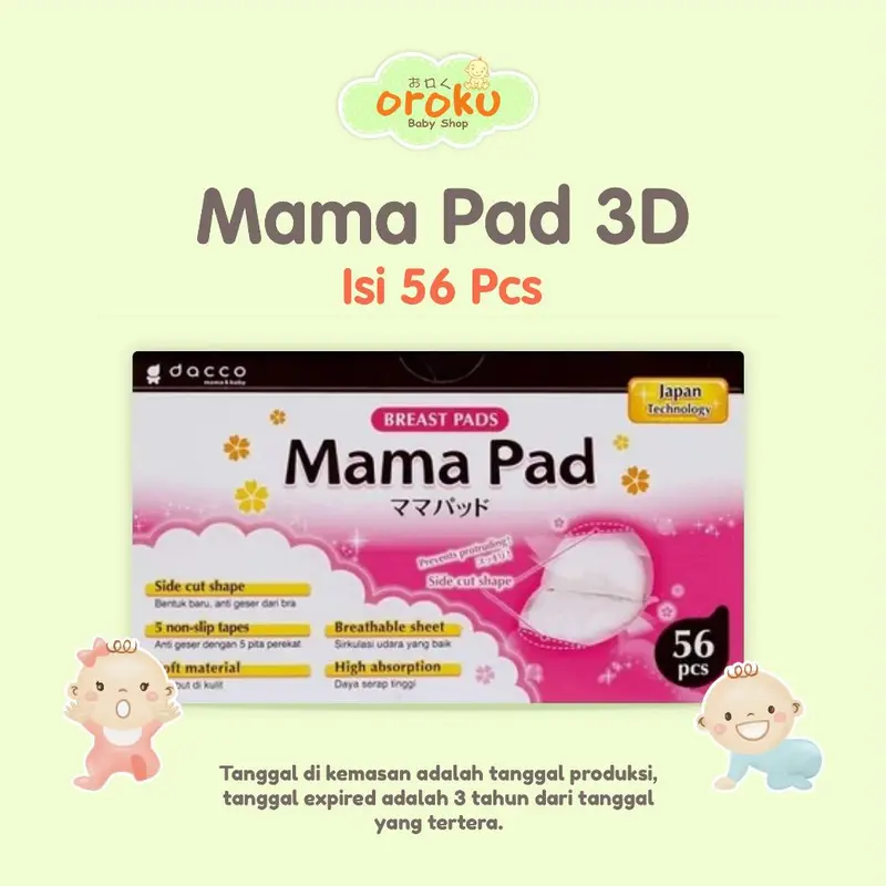 DACCO MAMA PAD PREMIUM & MAMA PAD 3D PINK / MAMAPAD 0