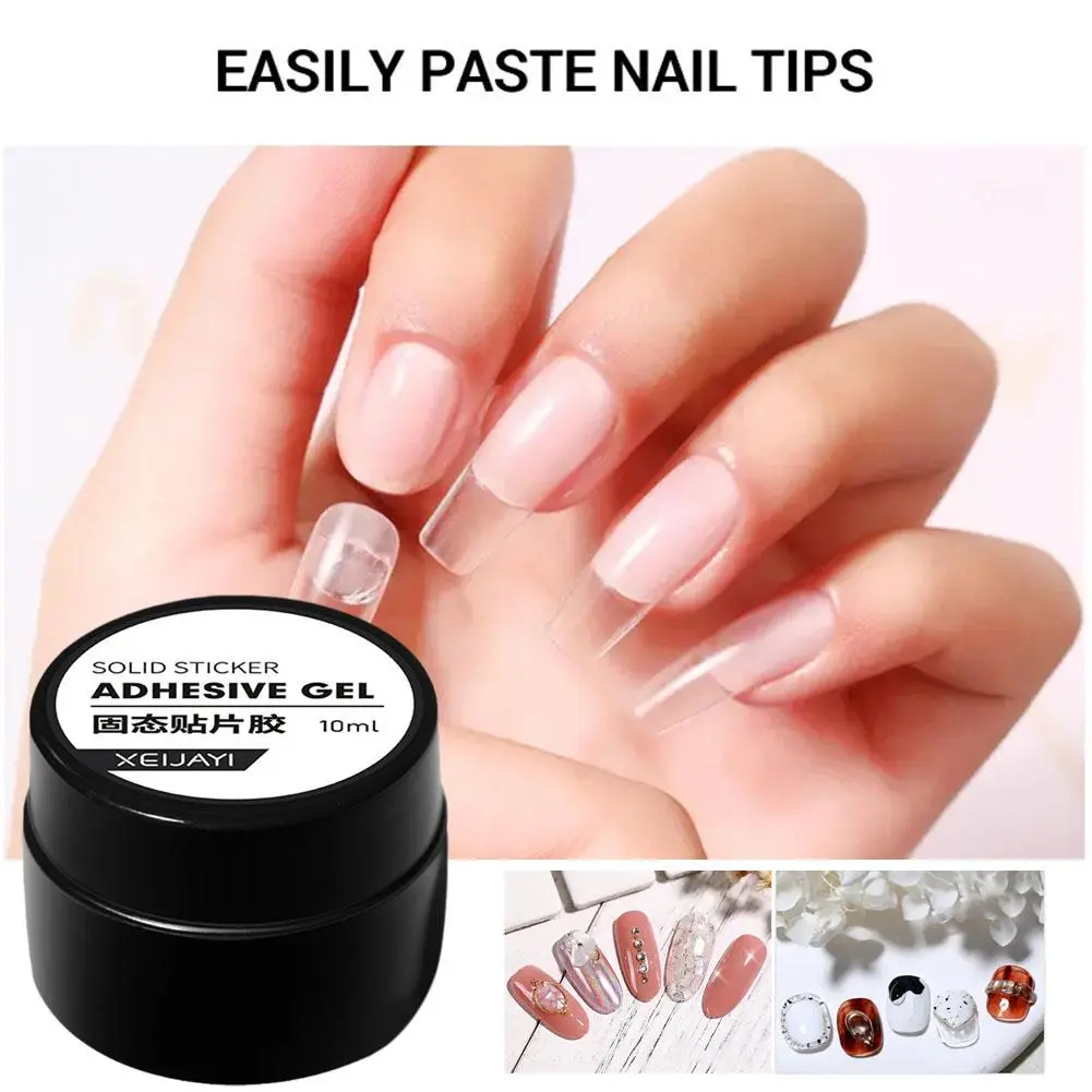 Đầu Móng Tay Gel, Trơn, Gel Nối Móng Tay, Keo Dính, Cho Móng Tay Giả, Trong suốt, Đầu Gel, J5D0