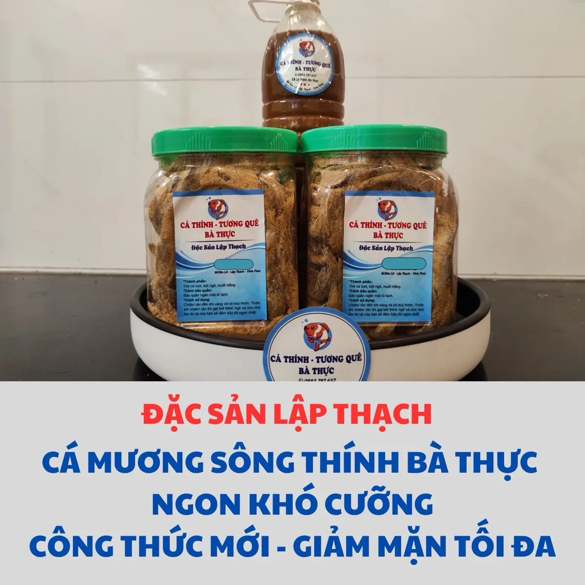 1KG Mương thính bà Thực - Đặc sản Lập Thạch