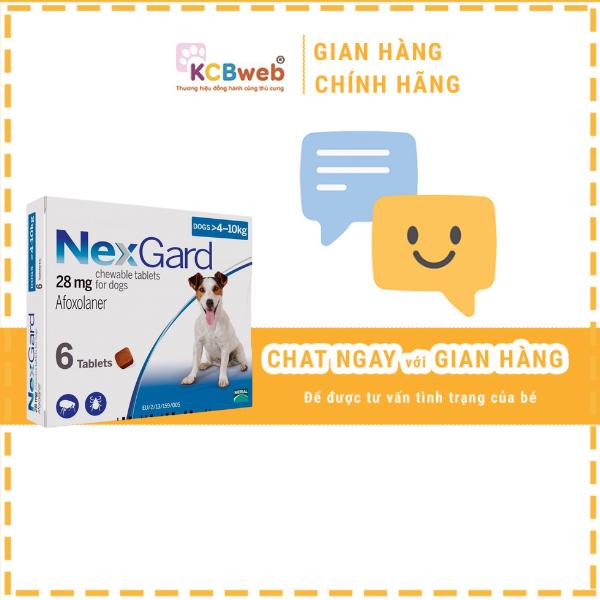 Viên nhai NEXGARD ve, rận, bọ nhảy, bọ chét dành cho chó 5