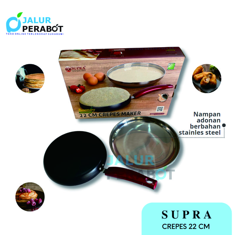 Galaxy creper Panacook 20cm /Crepes maker / Wajan Kulit Risol Lumpia / Wajan Kebalik Serbaguna anti lengket / Crepes Pan 3