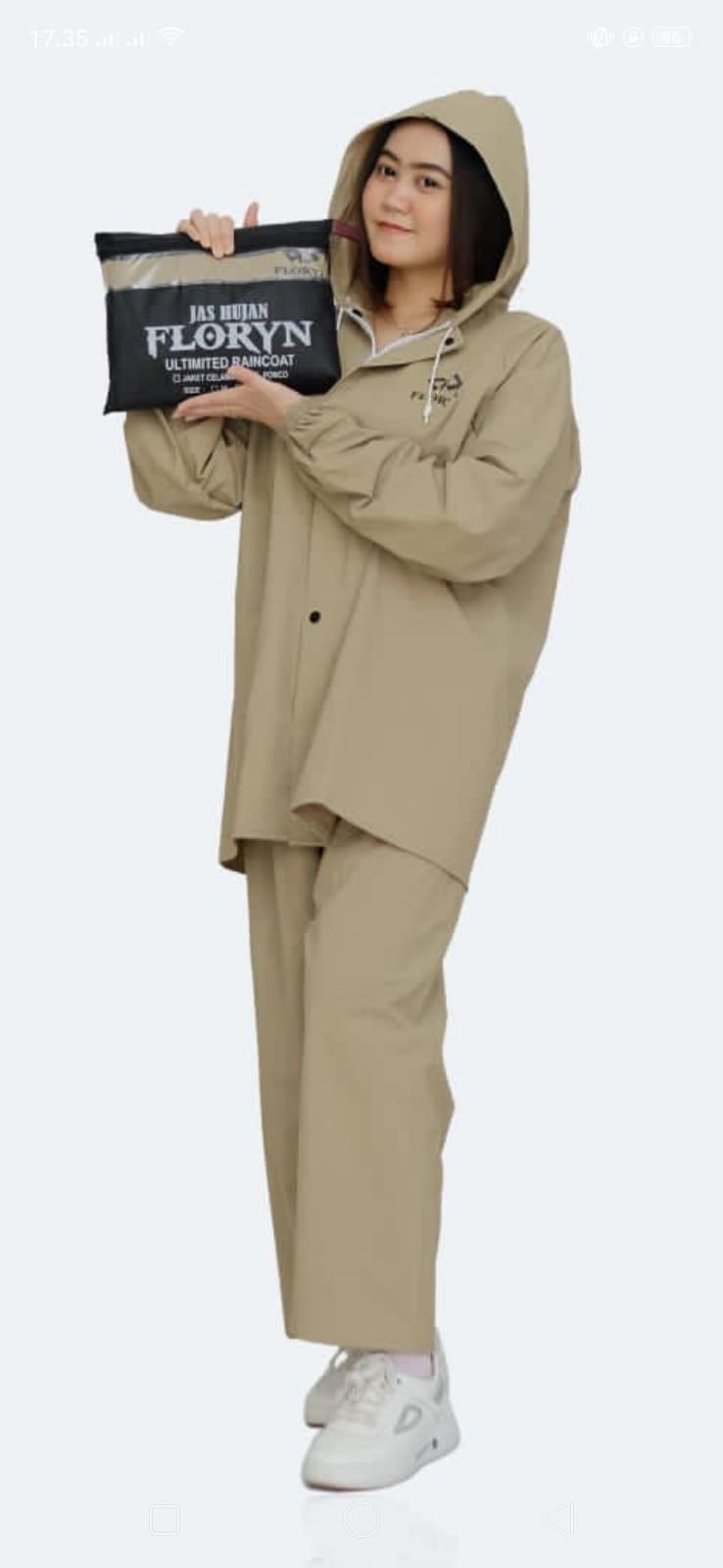 Product Introduction of JAS HUJAN, RAINCOAT Terbaik Pria Wanita BY FLORYN Original PVC Anti Rembes 2