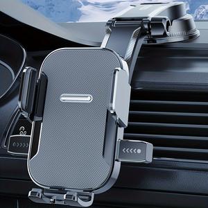 調整可能な車用ダッシュボード携帯電話ホルダー、360度回転、高安定性と強力な接着、汎用スマートフォン対応