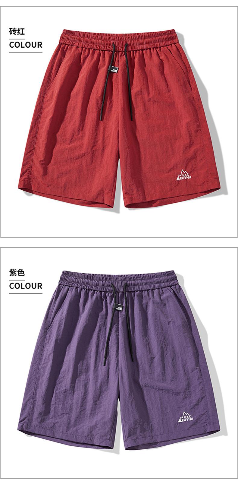 Product Introduction of Summer Couple Shorts - Women's & Men's Quick-Dry 5-Inch Shorts, Lightweight Breathable Gym Beach Shorts, Loose Fit Casual Shorts for Swimming Sports 15