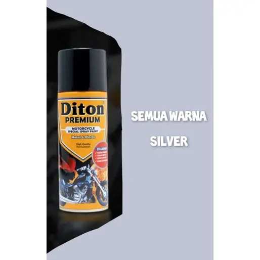 MINIM 1-cat semprot pilok pilox diton premium 400cc varian silver 9124 silver metallic 9180 prestige silver 9155 alu silver 9613 400cc MINIM 1-cat semprot pilok pilox diton premium 400cc varian silver 9124 silver metallic 9180 prestige silver 9155 alu silver 9613 400cc