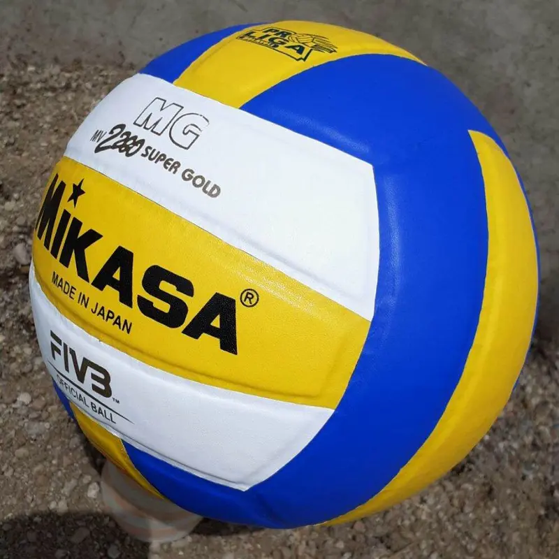 Bola volly mikasa empuk murah bonus pompa bola volley pres size5 Voli Ball Portable Outdoor 3