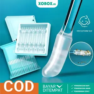 Korek Kuping Lem Pembersih Telinga Portable Cotton Bud Gel Earwax Earpick Isi 24pcs HM1071