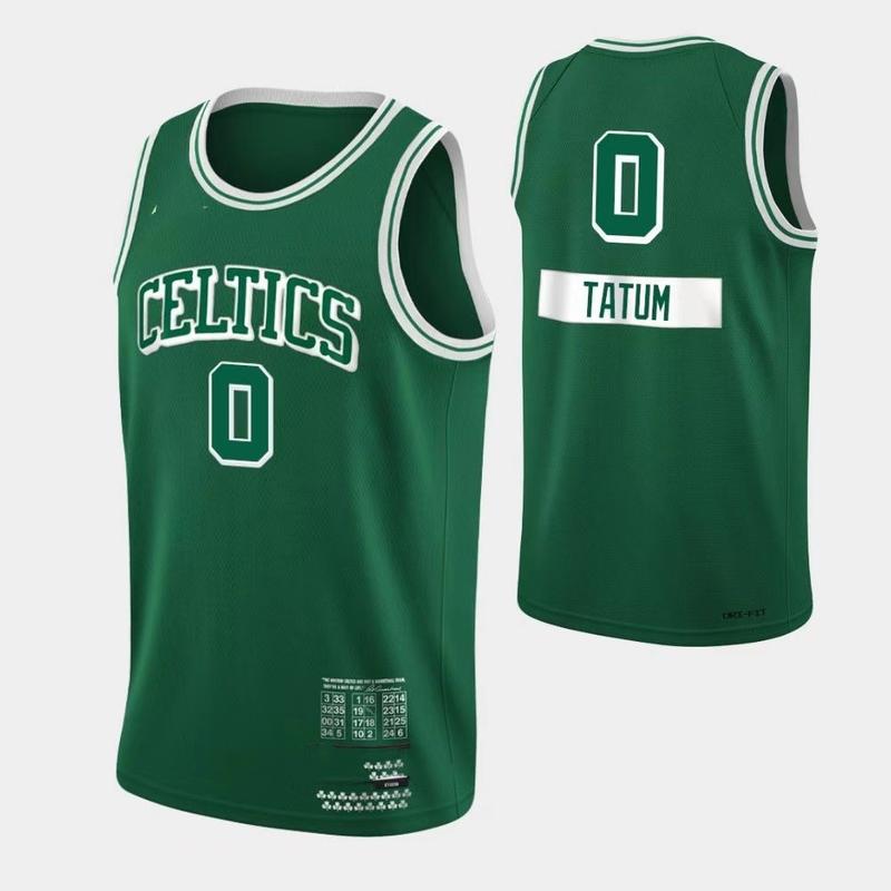 Áo Thi Đấu Boston Celtics Jayson Tatum Dri-FIT Phiên Bản Thành Phố, Dành Cho Nam, Áo Thi Đấu Swingman Sport Top 6