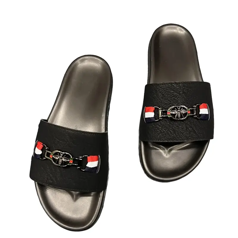 Dép Da Sport Kiểu Dáng Mới Hot Cực Độc Siêu Đẹp Và Chất Lượng Slipper Đế Bằng 3