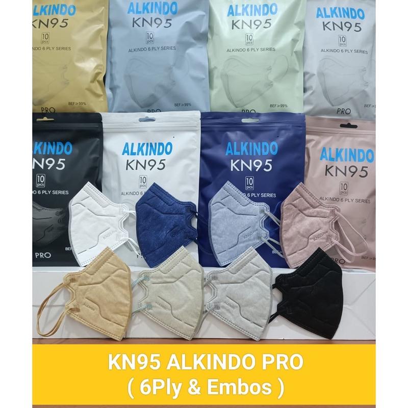 Masker Alkindo Pro 6ply isi 10 pcs - Masker Impor Premium 0