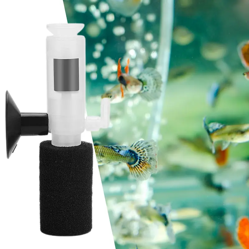 Máy lọc bể cá, Xiahaone, Loại hút siêu yên tĩnh, Chống trượt, Thêm oxy, Bảo mật cao, Thanh lọc mùi nước, Lọc ba lớp, Bộ lọc chìm, Phụ kiện bể cá 3