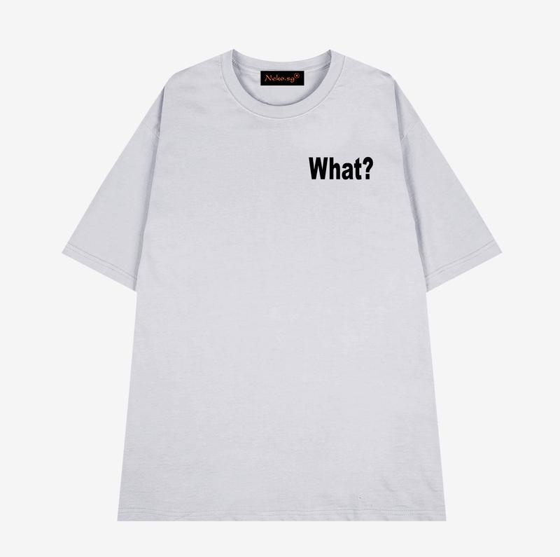 Áo thun nam nữ cổ tròn tay lỡ form rộng Neko.sg HT91 - Cotton 35%, 60% Polyester, 5% Spandex - Top, Women Menswear 6