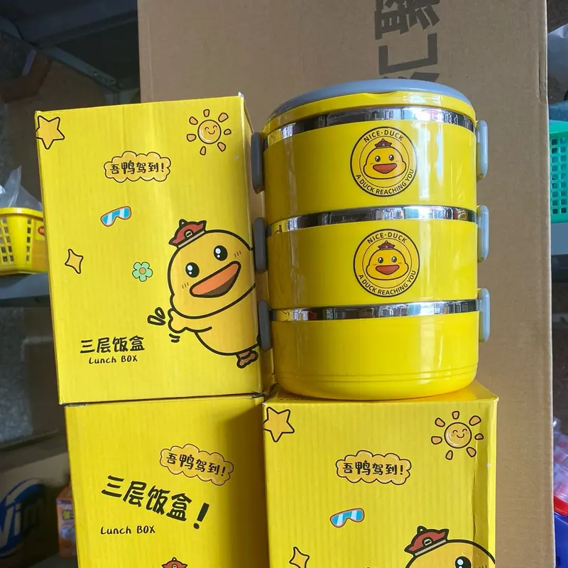 Hộp Đựng Cơm 3 Tầng Giữ Nhiệt 0