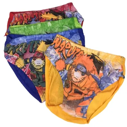 6pcs Celana Dalam Anak Laki Laki SPIDER gambar Kartun Sempak Anak Laki Laki / CD Anak Laki Laki naruto Motif Fashion 1