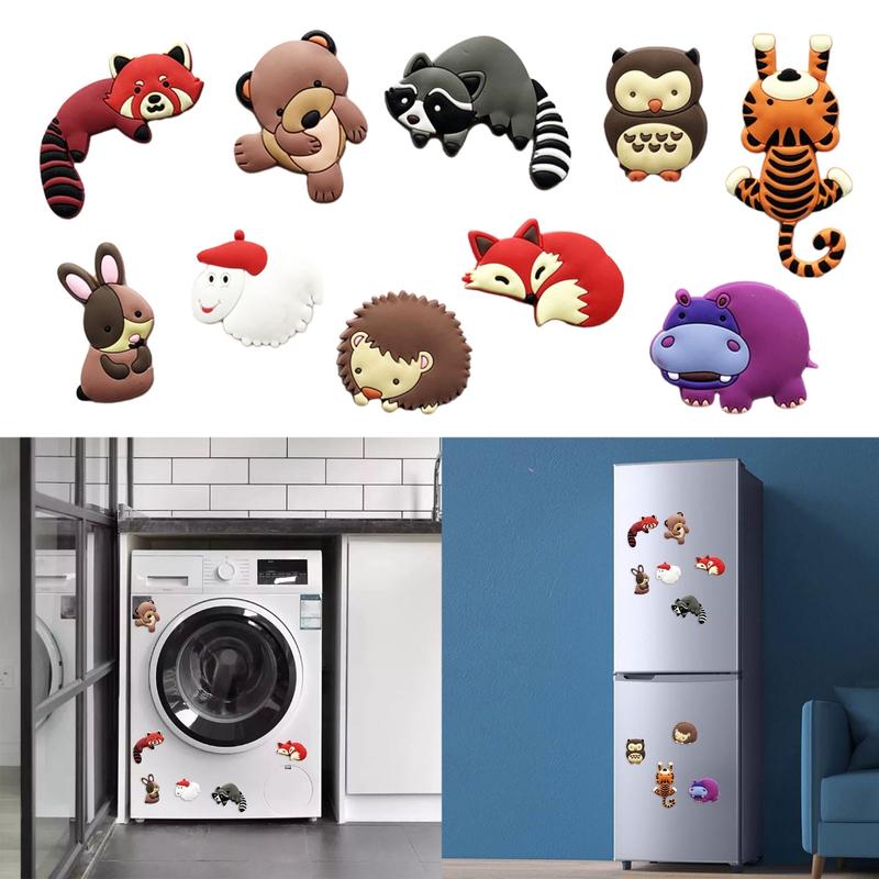 Product Introduction of Set of 10 Vibrant Shaped Refrigerator Magnets Must Have for Lovers 35