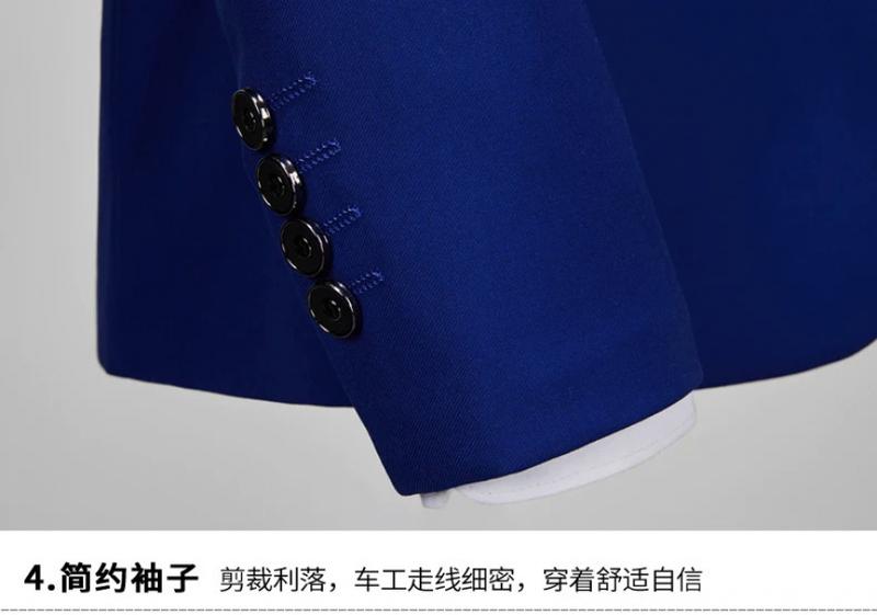 Product Introduction of (Jacket+Pants) Latest Men Suit Set Formal Blazers Slim Fit Business Tuxedo 2 Pcs Suit Groom's Wedding Dress Man Suit S-6XL 26