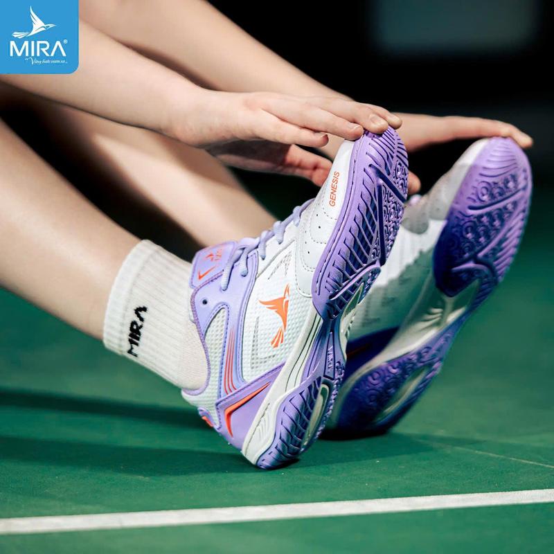 Giày Cầu Lông Chính Hãng Mira Genesis | Giày Cầu Lông Cày Sân Bê Tông Giá Tốt badminton