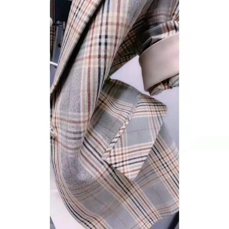 Product Introduction of Áo Khoác Vest Nữ, Họa Tiết Kẻ Sọc Mỏng, Dáng Ôm, Thanh Lịch, Phong Cách Anh Quốc, Dễ Phối Đồ Thích Hợp Cho Mùa Xuân Và Mùa Thu, Thời Trang, Xuân Hè 2024 13