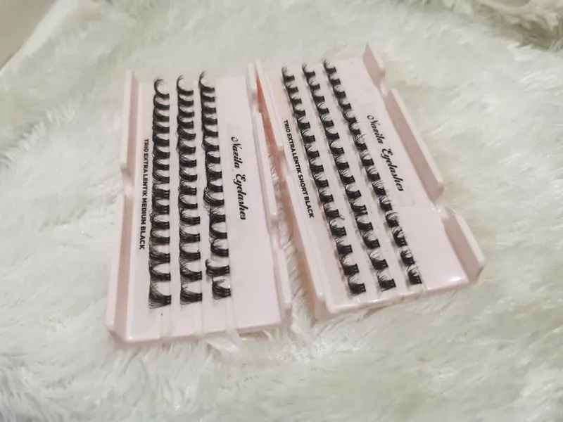 Bulu mata Cluster trio lentik Eyelash Extension 1