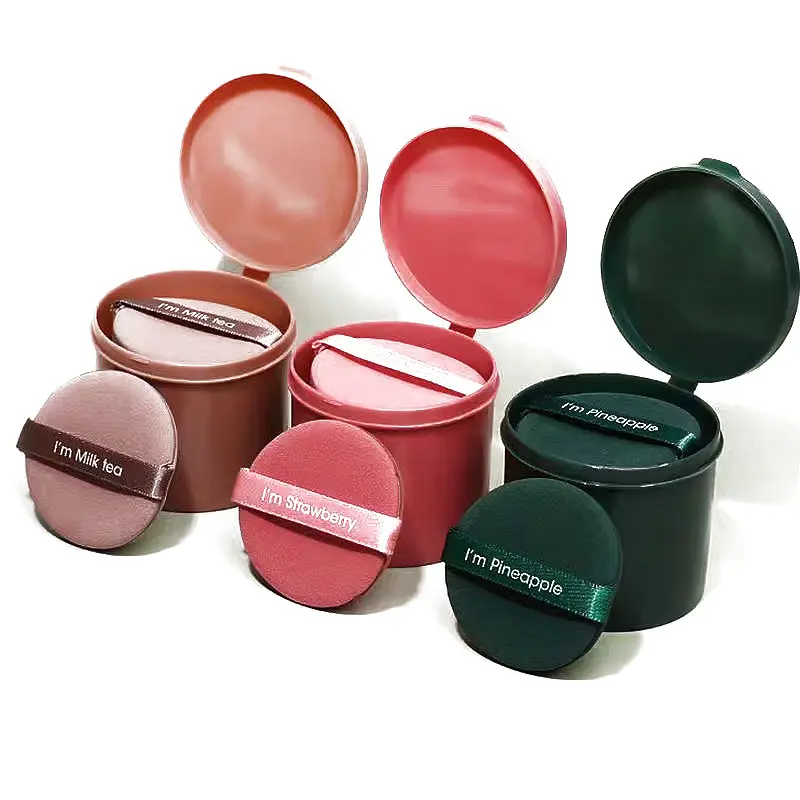 Super Soft Makeup Sponge Cushion Puff Suit Wet and Dry Dual Use Liquid Foundation BB Cream Puff Finishing Makeup Pineapple