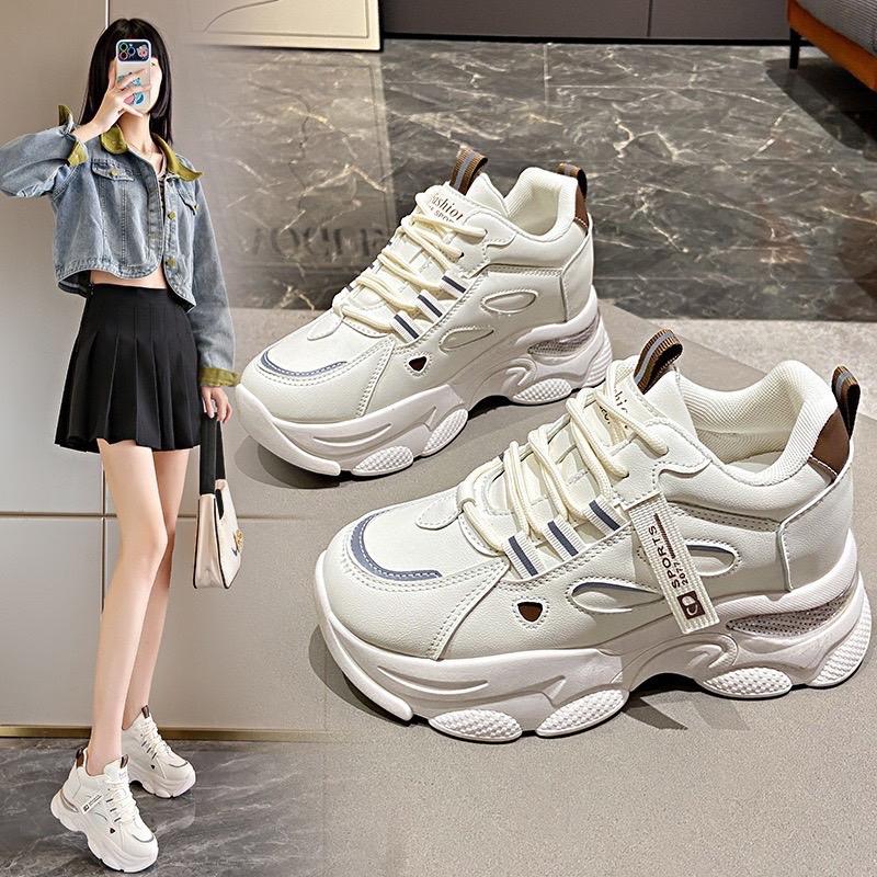 Giày độn đế nữ tăng chiều cao 5cm Mã C11 Shoes Sneaker