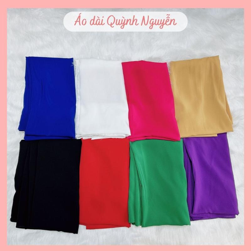 Quần lụa mặc áo dài ống 30cm Nữ  Women Dress Ong Loang Voan