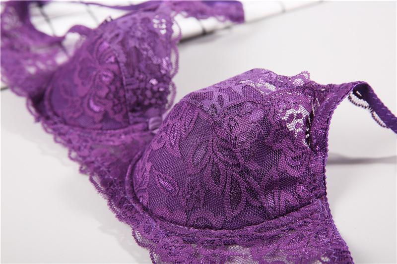 Product Introduction of Big Thin cup Lace Summer Bra for Women Sexy Lingerie Underwire Cotton bra soft big size t shirt lady bra 32 34 36 38 40 BC 14