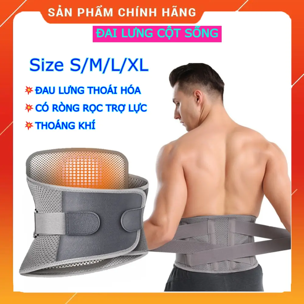 (HỏaTốc1h) Đai lưng thắt lưng AOLIKES giảm đau cột sống cho người thoái hóa cột sống, thoát vị đĩa đệm, Đai cố định lưng
