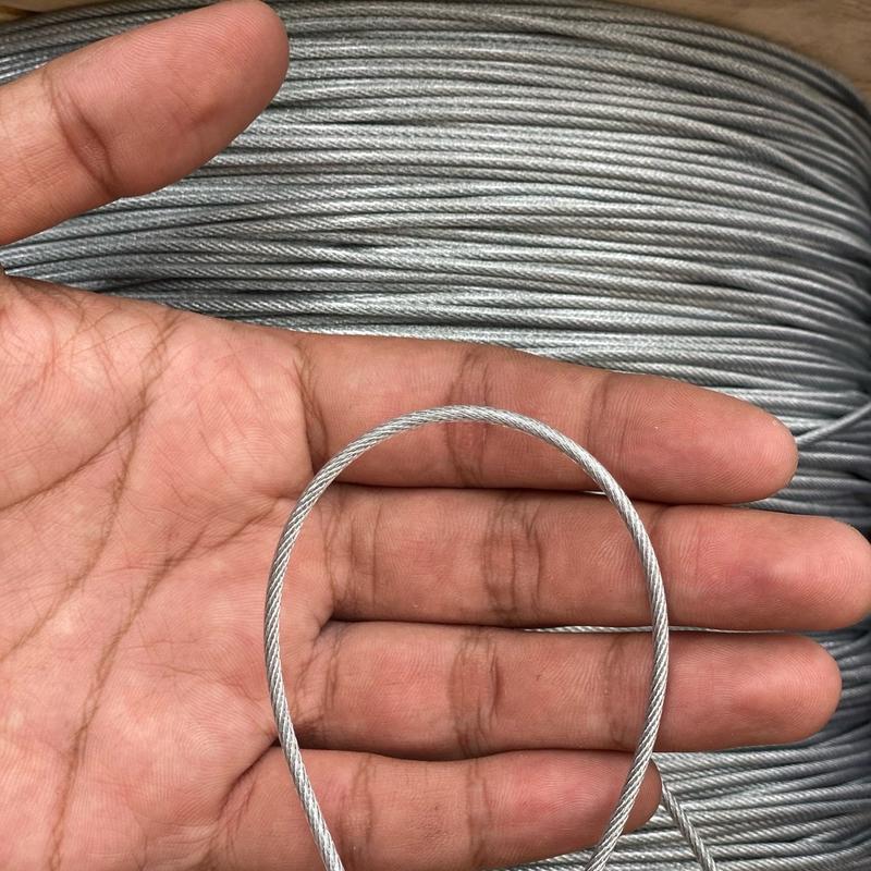 Kawat seling full baja lapis PVC 1,5 mm 10 meter Termurah di kualitasnya 2